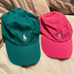 Two polo hats